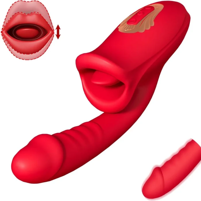 G Nokta ve Klitoris Uyarıcı 2 in 1 Oral Vibratör - TD Market - tdmarketim.com