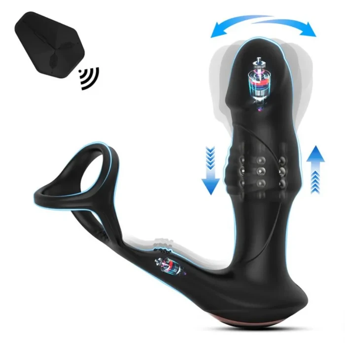 Erkekler İçin İleri Teknoloji Titreşimli Prostat Uyarıcı Vibratör - tdmarketim.com
