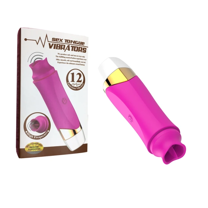 Sex Tongue Emişli Klitoris Uyarıcı Vibratör Silikon - Pembe - tdmarketim.com