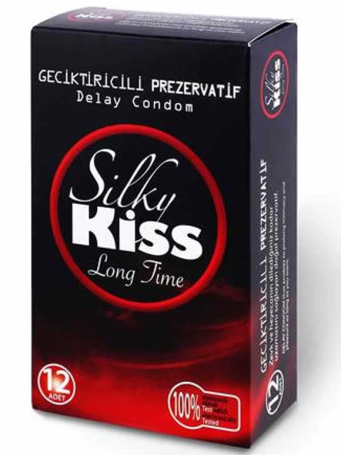 Silky Kiss Long Time Prezervatif - Uzun Süreli Zevk ve Güvenlik - tdmarketim.com