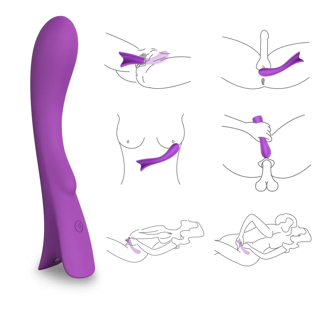 TOPS Anal ve G Nokta Uyarıcı Su Geçirmez Wand Massager Vibratör Dildo - tdmarketim.com