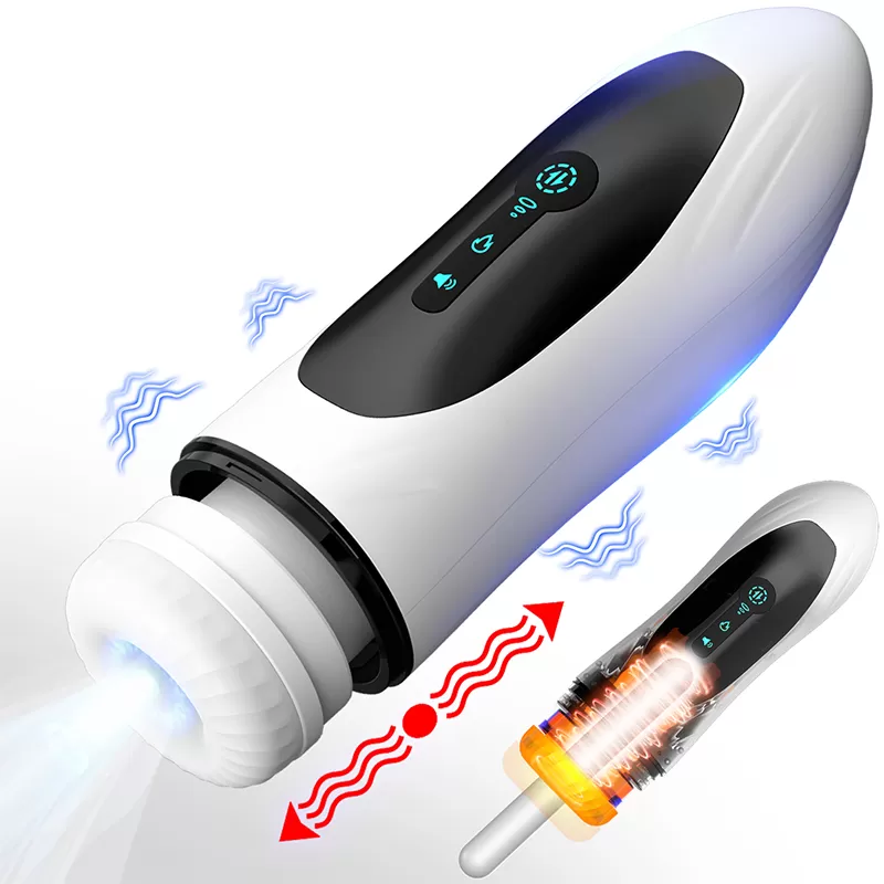Traveler 1 Generation - Akıllı Isıtmalı İnleme Sesli İleri Geri Hareketli Emiş ve Titreşim Özellikli Suni Vajina Otomatik Mastürbatör - tdmarketim.com