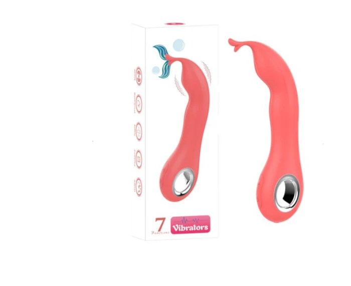 Vibrators Klitoris Uyarıcılı Vibratör USB Şarjlı Silikon - Turuncu - tdmarketim.com